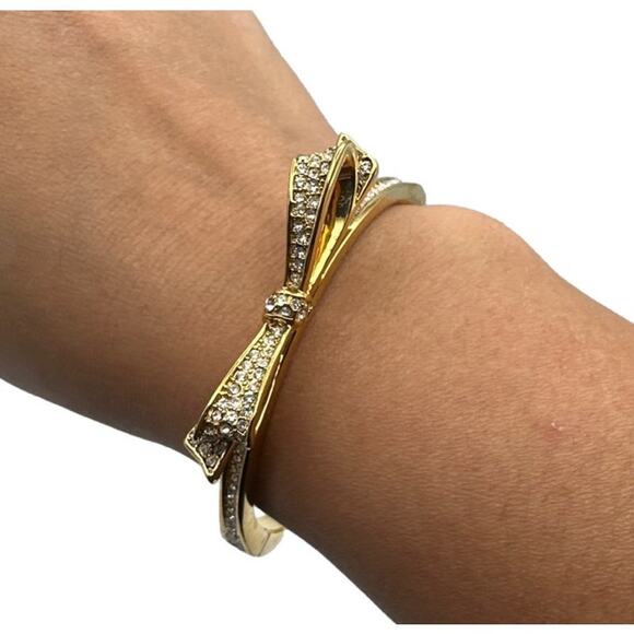 KATE SPADE New York Bow Gold tone Plated Bracelet - Picture 1 of 7